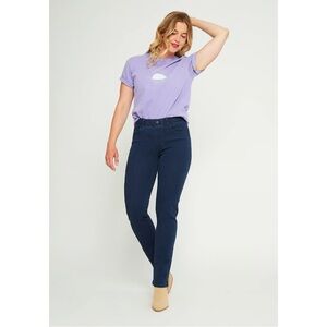 Betabrand Navy Skinny Jeans